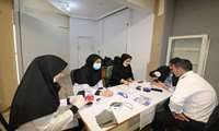  سنجش قند خون و فشار خون در دانشکده دندانپزشکی شهید بهشتی