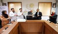 برگزاری مراسم تقدیر از جناب آقای دکتر فریدون پوردانش به مناسبت بازنشستگی