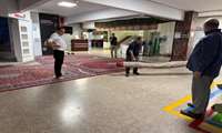 آماده‌سازی دانشکده برای میزبانی از زائران دانشجوی علوم پزشکی