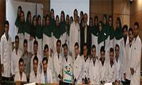 جشن ورود به کلینیک دانشجویان دندانپزشکی ورودی مهر 1396برگزار گردید