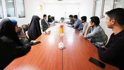 نشست صمیمانه ریاست دانشکده با اعضای بسیج دانشجویی 