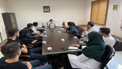 نشست صمیمانه ریاست دانشکده با نمایندگان دانشجویان برگزار گردید.