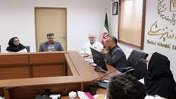 نشست مشترک اعضای هیات رییسه با مدیران گروه های آموزشی برگزار شد
