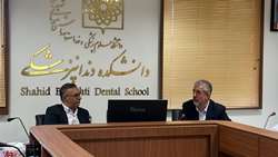 حضور معاون و مدیران حوزه معاونت توسعه مدیریت و منابع دانشگاه در دانشکده دندان پزشکی