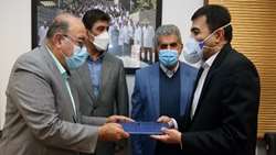 مراسم تکریم و معارفه رییس دانشکده دندانپزشکی برگزار شد.