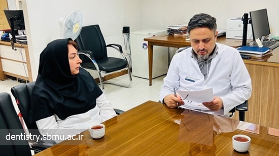 نشست خبری طرح تحقیقاتی خاتمه یافته دکتر زهرا نمازی در دانشکده دندانپزشکی  